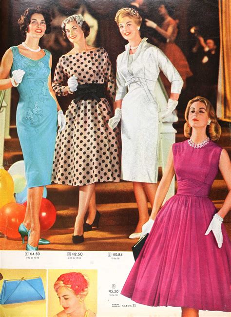 1950-60 fashion|popular dresses in the 1950s.